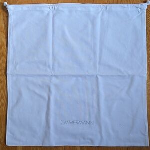 NEW Zimmerman Dust TRAVEL SHOE PURSEST Designer Bag - 20" X 21"